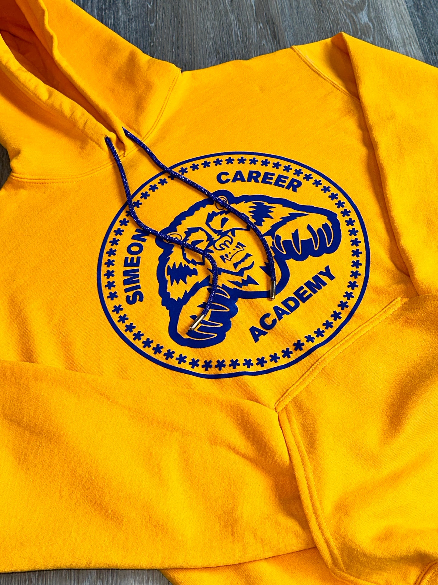 Simeon Wolverine Hoodie Gold