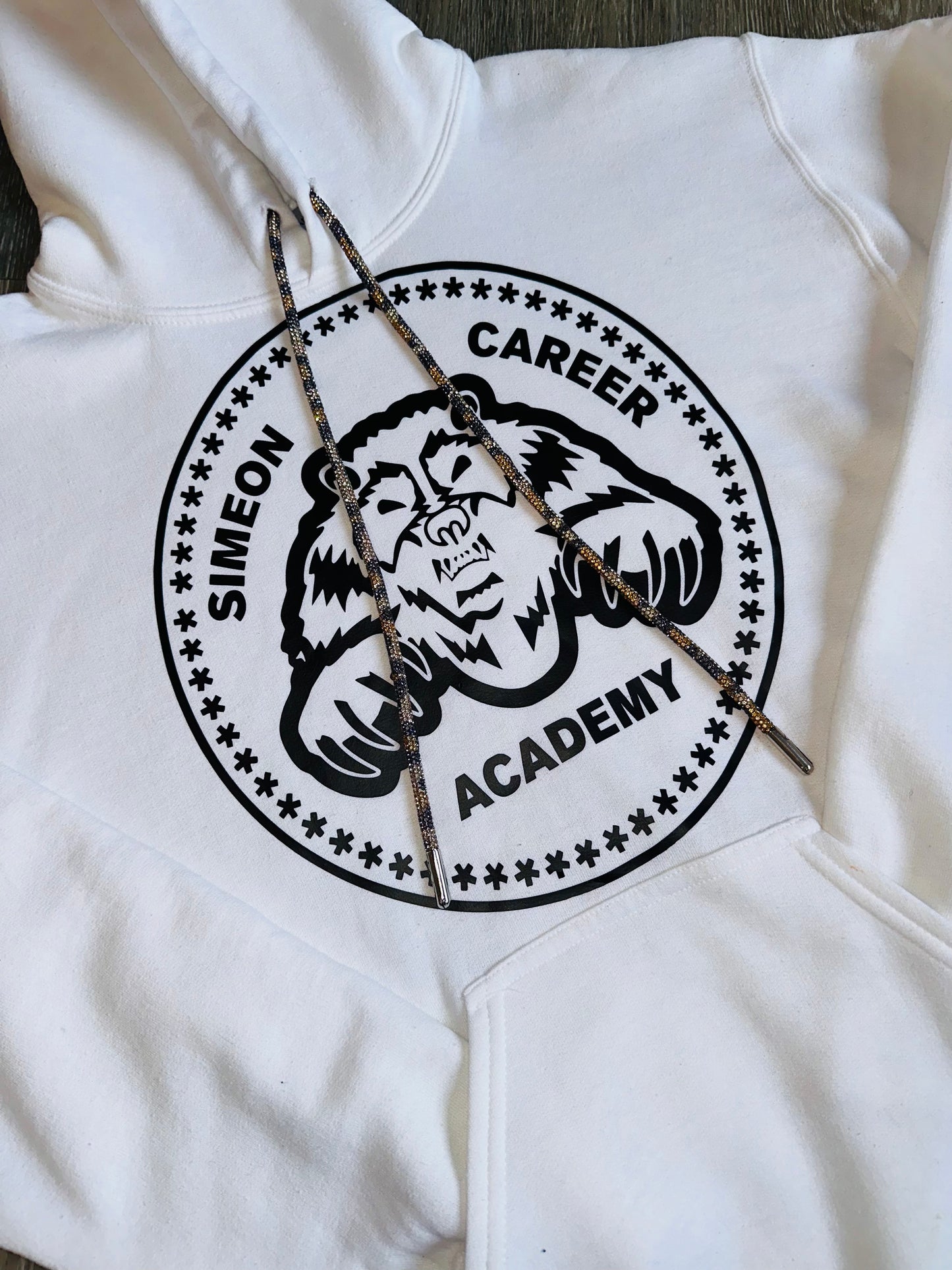 Simeon Wolverine Hoodie White