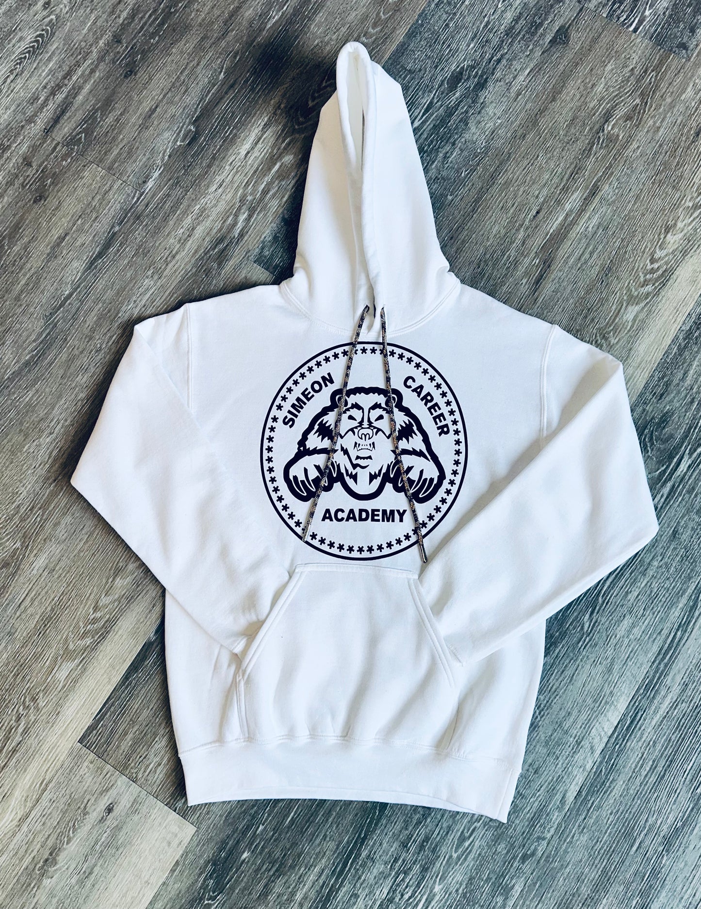 Simeon Wolverine Hoodie White