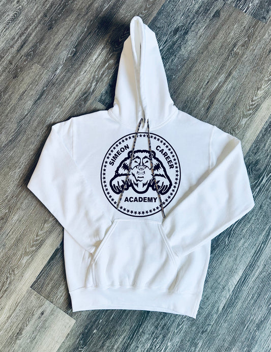 Simeon Wolverine Hoodie White